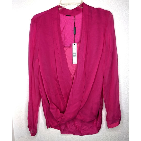 Elie Tahari Pink Blouse - Picture 1 of 5